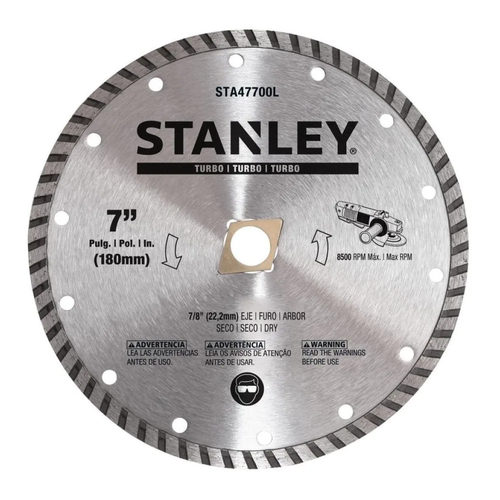 Disco Diamantado Turbo 7" Stanley