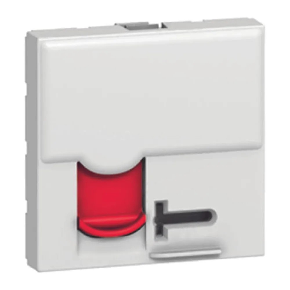 Enchufe Hembra Rj 45 Sistema Mosaic Cat 6 Utp con Llaves. 7659404 Legrand
