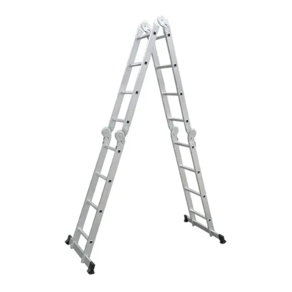 Escalera Articulada Aluminio 4 4 Peldaños FLMP244 Fixtec