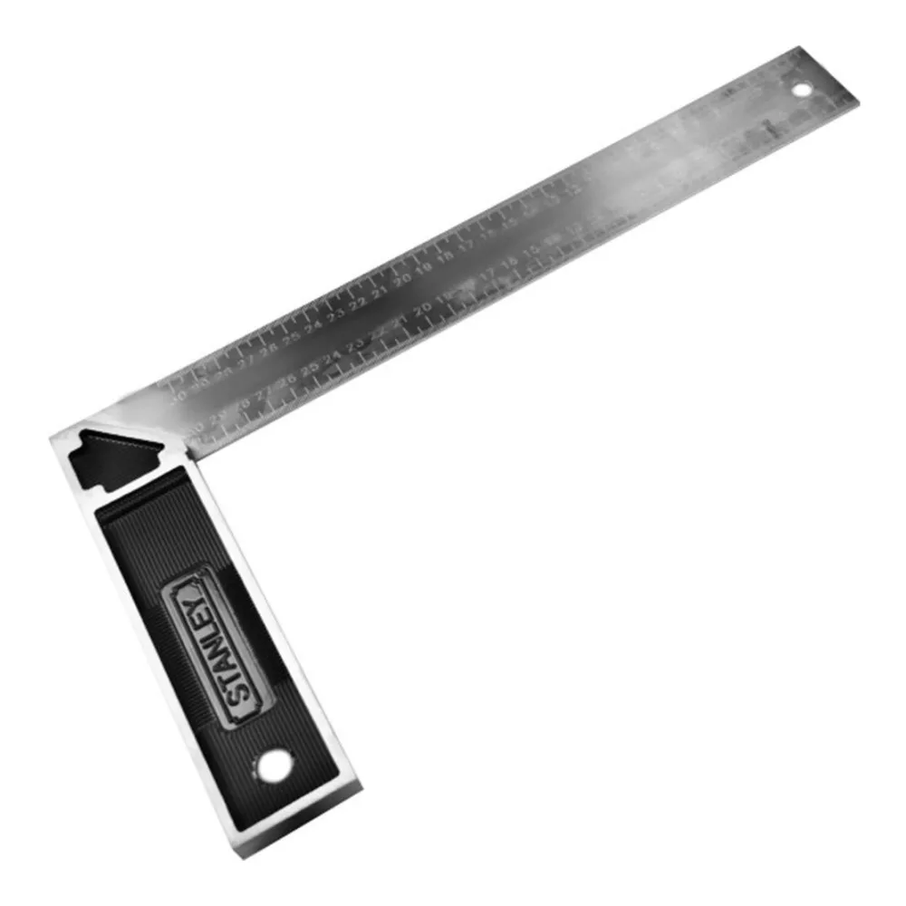 Escuadra Carpintera Stanley 12" Metalica