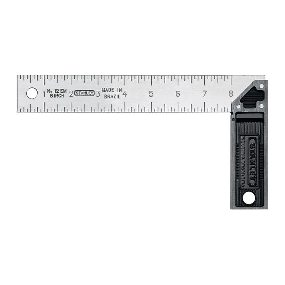 Escuadra Carpintera Stanley 8" Metalica