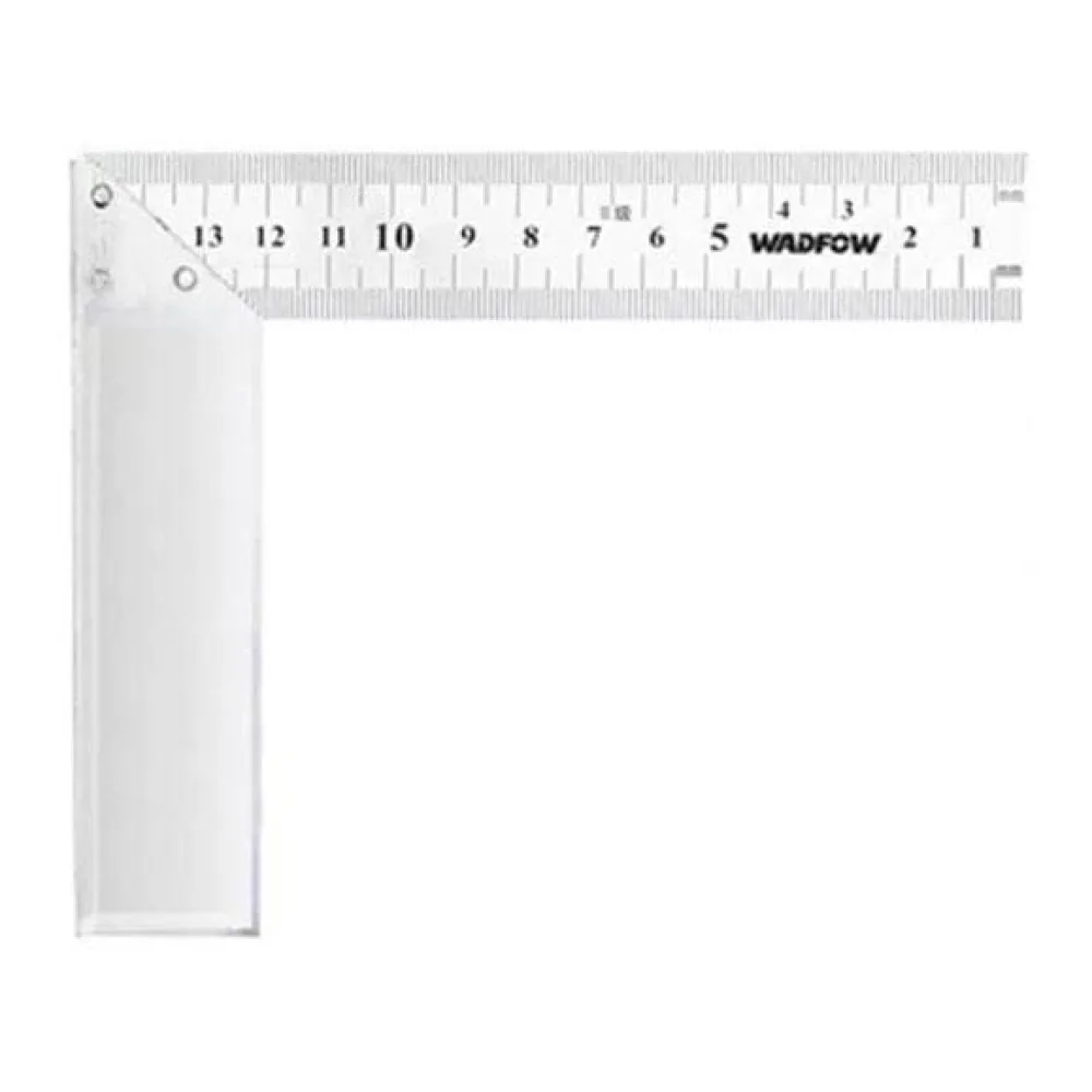 Escuadra de Aluminio 15CM Wadfow WSR2915 Total