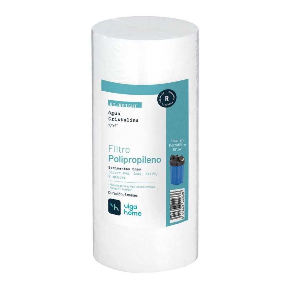 Filtro Purificador de Agua 10'X4' 5 Micras Vigahome