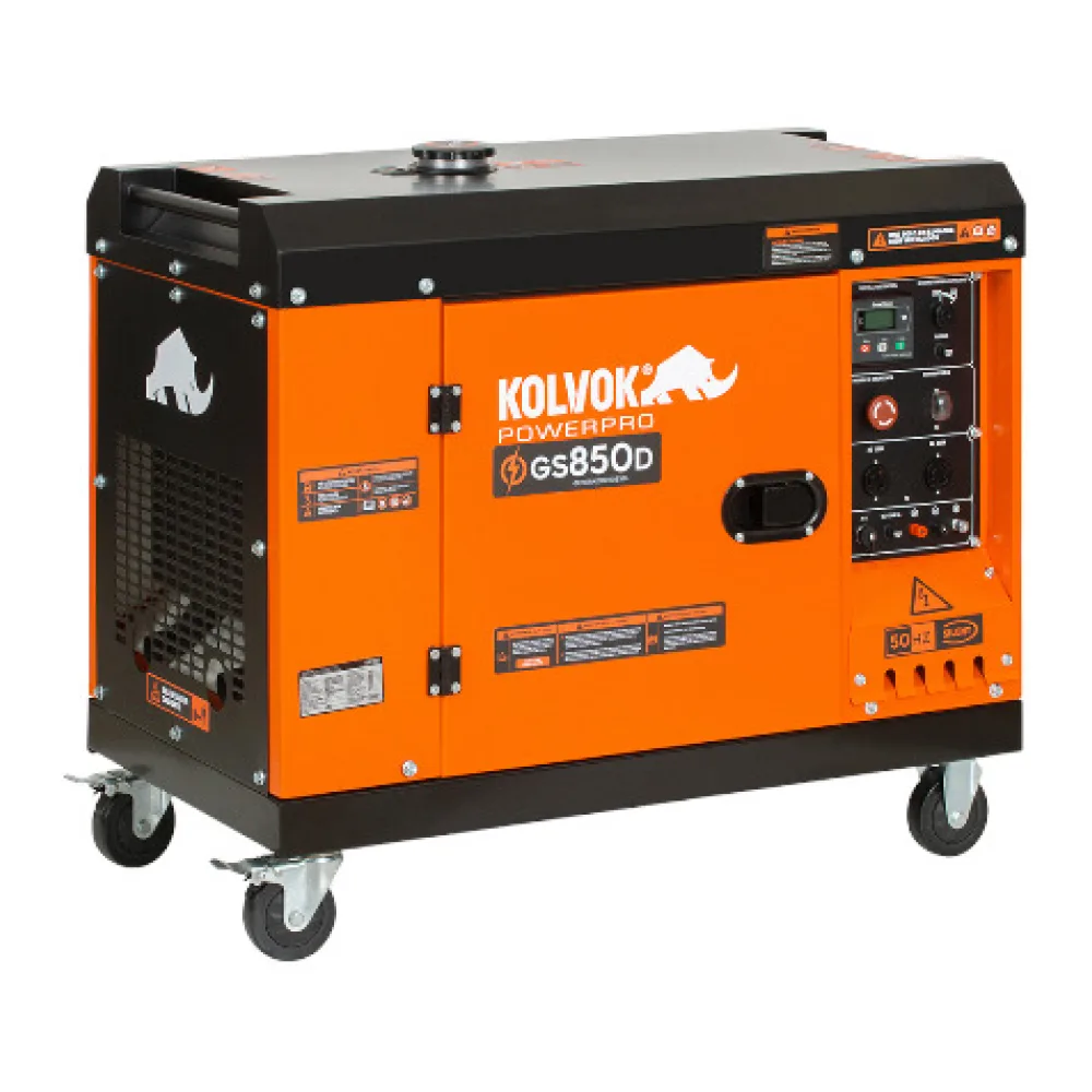 Generador Eléctrico a Diesel 6.5 Kva GS850D Kolvok