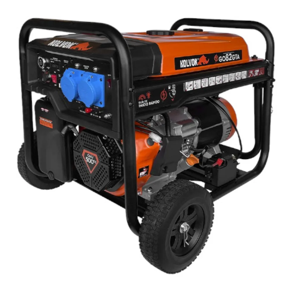 Generador Eléctrico a Gasolina 8.5 Kva GO82GTA Kolvok