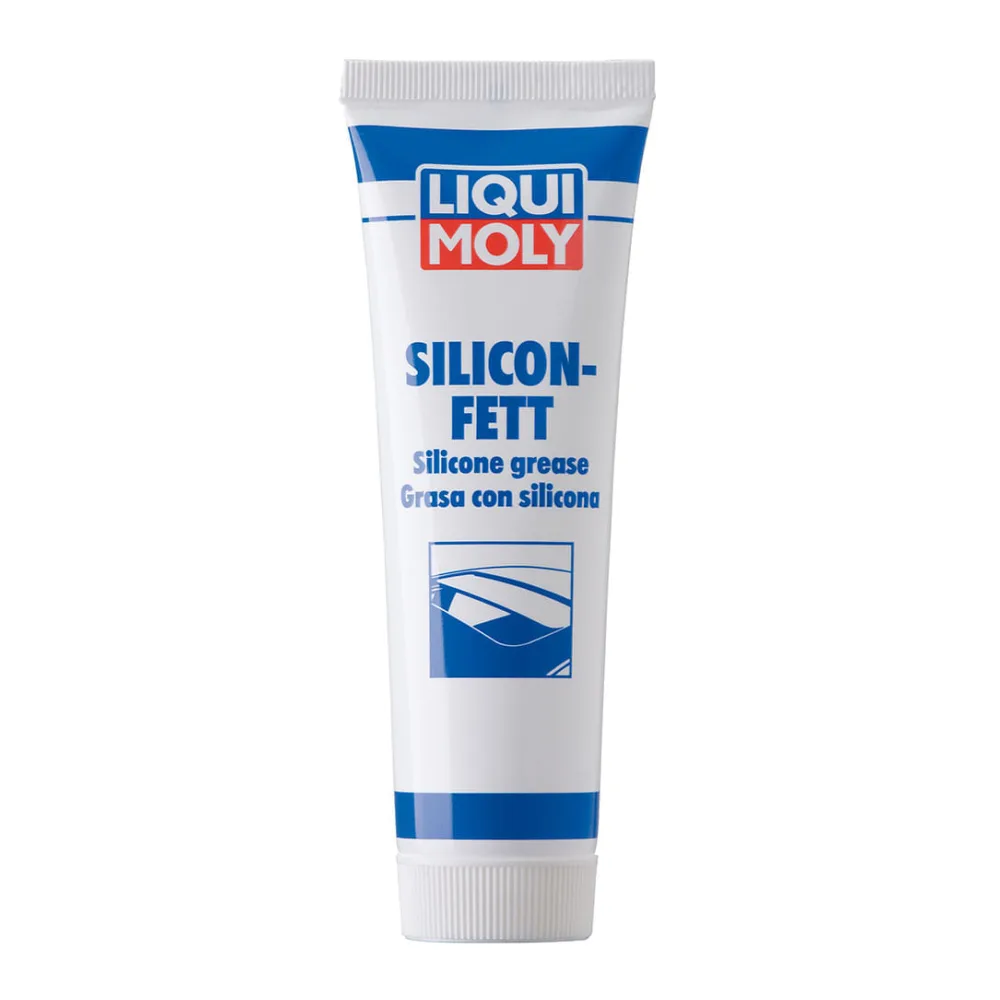 Grasa de Silicona para Lubricación "limpia" Silicon-fett Transparent 100 Gr Liqui Moly