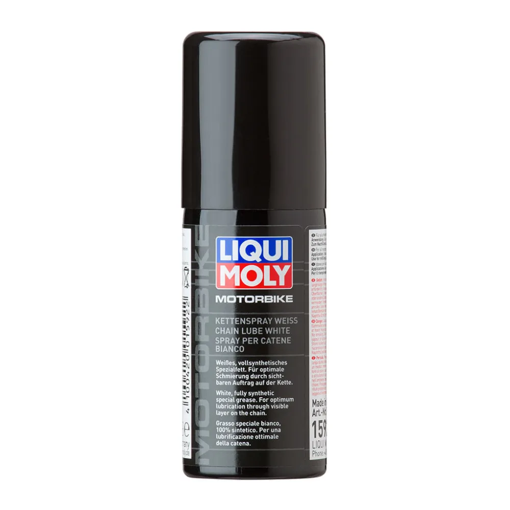 Grasa Sintética Blanca para Cadenas Motorbike Kettenspray Weiß 50 Ml Liqui Moly