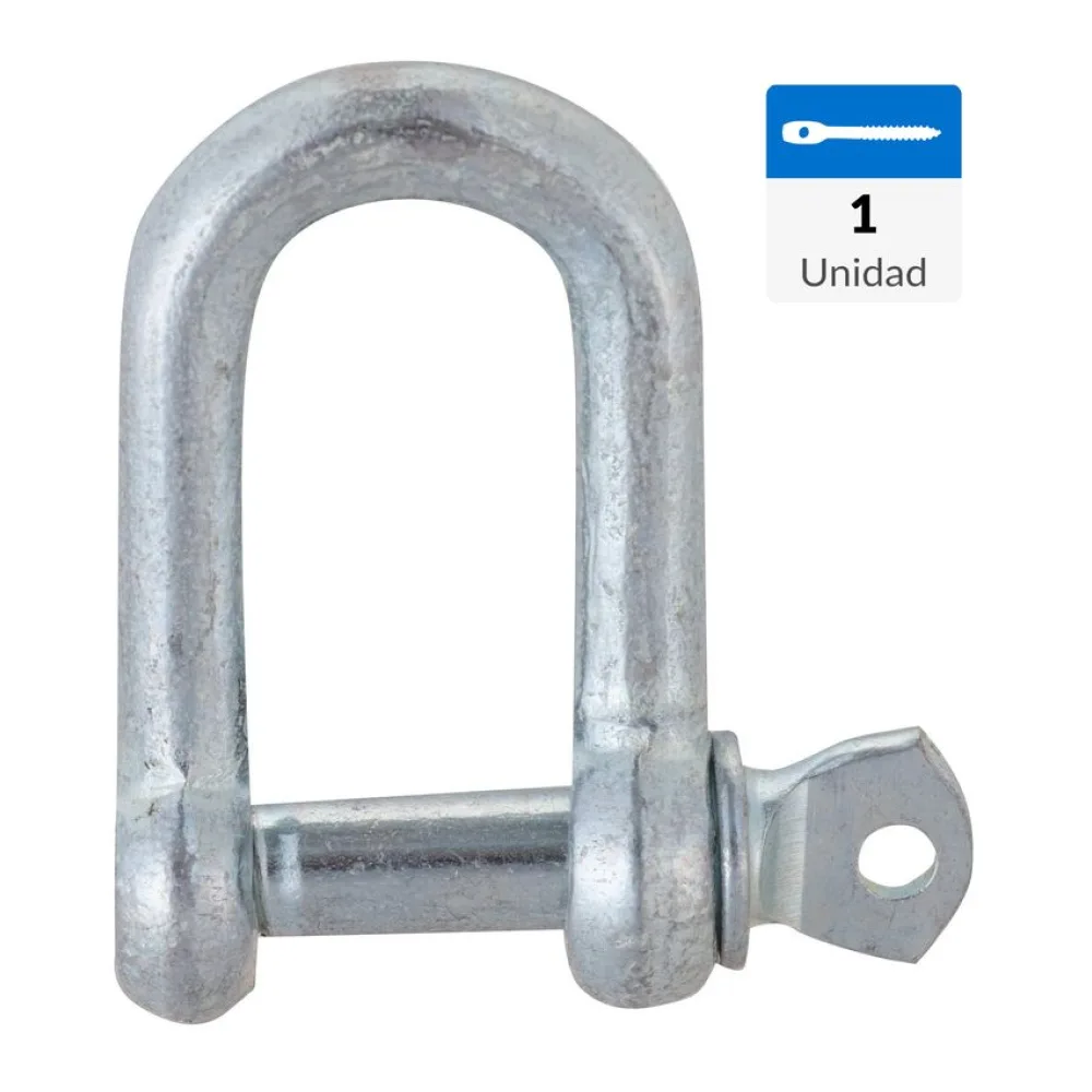 Grillete Recto 5/16" 1 Unidad Fixser