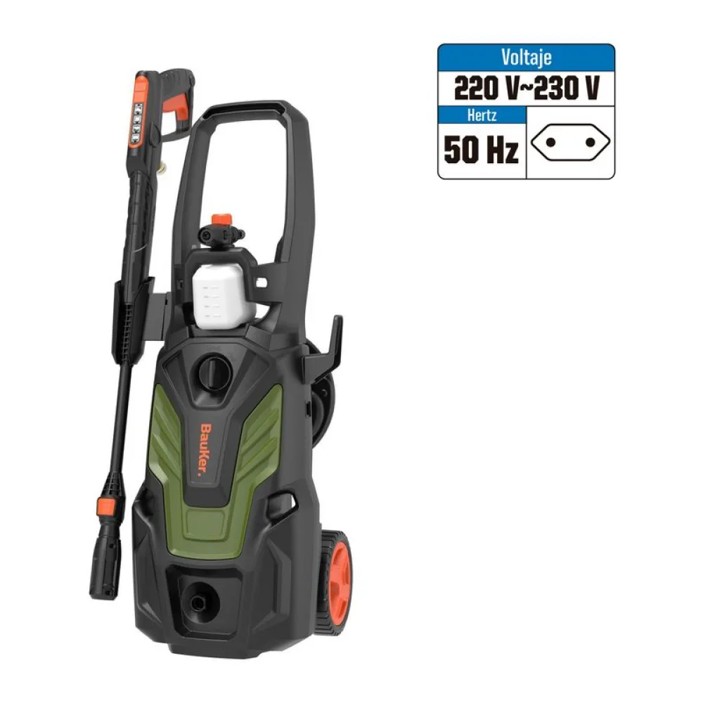 Hidrolavadora Eléctrica 1900W 145 Bar B4 Power Control Bauker