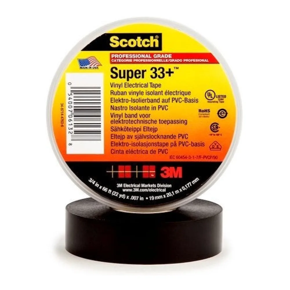Huincha Aisladora 3M Super 33 , 20 Mts