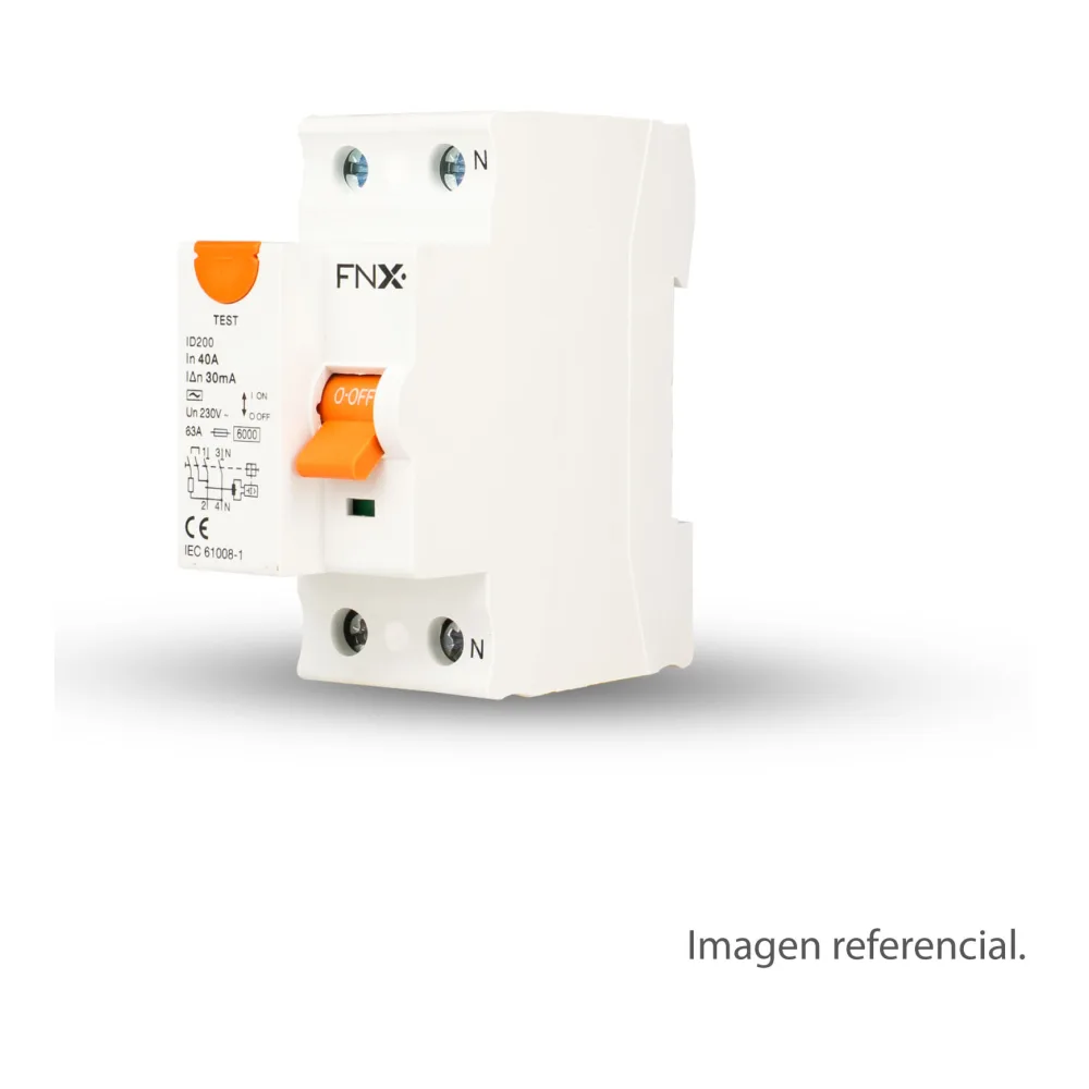 Int Diferencial Ac, 30MA, 2P, 25A 3622534 Fnx
