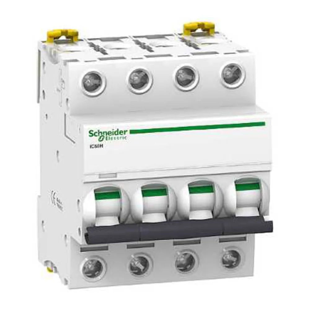 Interruptor Termomagnetico Acti 9 IC60H, 4P, 20A, Curva D, 15KA 8542059 Schneider Electric
