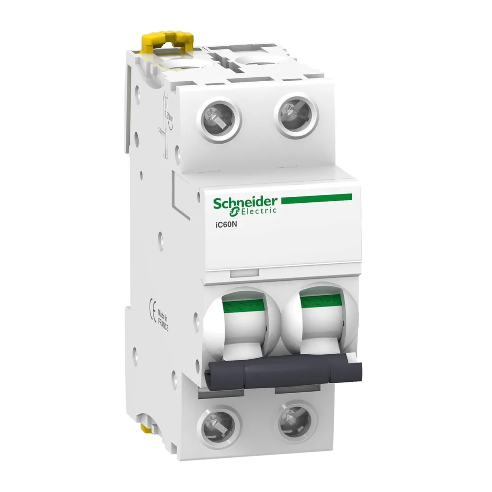 Interruptor Termomagnetico Acti 9 IC60N, 2P, 25A, Curva C, 10KA 7722559 Schneider Electric
