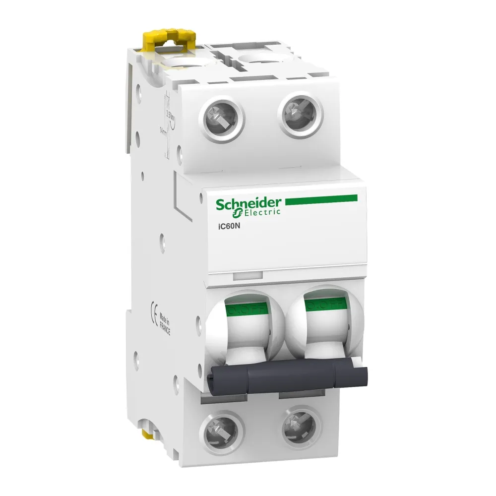 Interruptor Termomagnetico Acti 9 IC60N, 2P, 40A, Curva D, 10KA 7524059 Schneider Electric