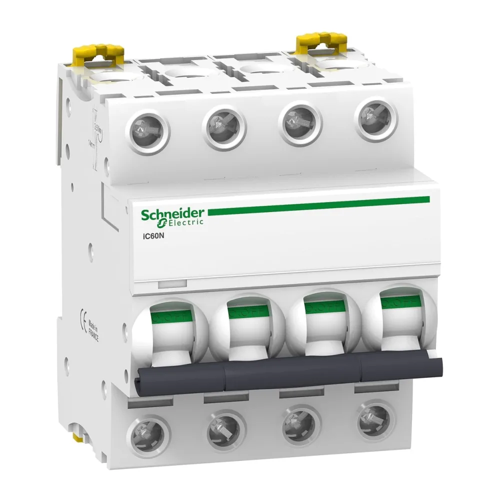 Interruptor Termomagnetico Acti 9 IC60N, 4P, 16A, Curva C, 10KA 7741659 Schneider Electric