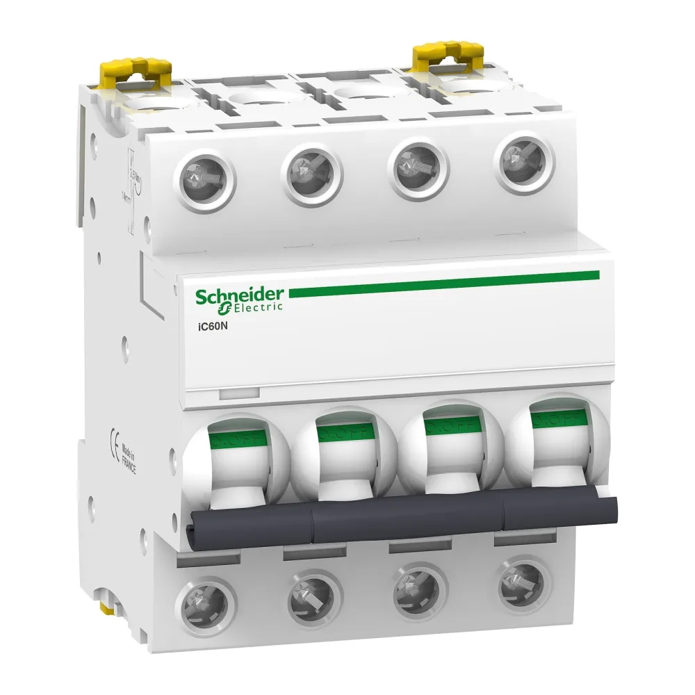 Interruptor Termomagnetico Acti 9 IC60N, 4P, 63A, Curva D, 10KA 7546359 Schneider Electric