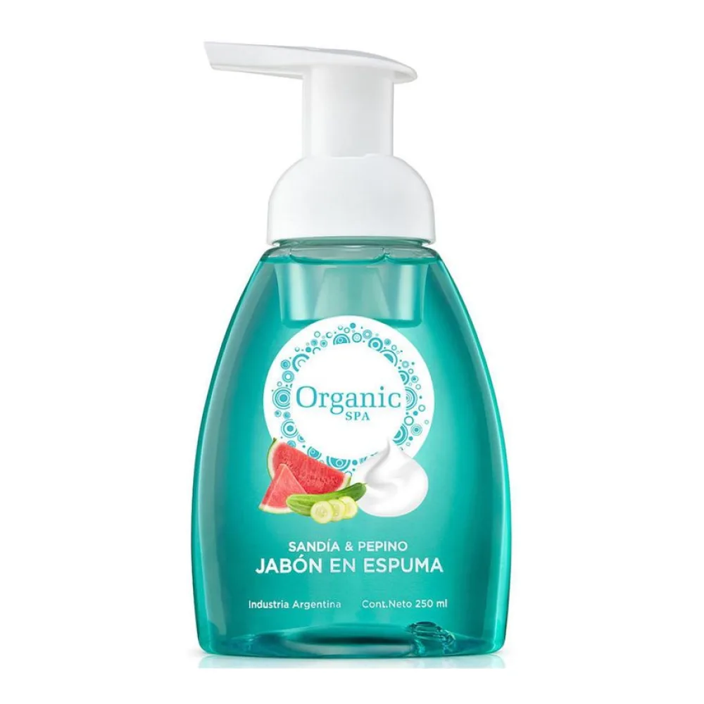 Jabón Espuma Sandía Pepino 250 Ml Organic