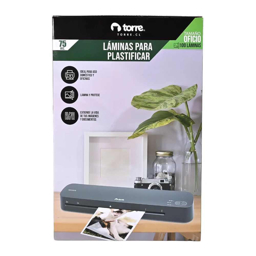 Láminas Plastificar Formato Oficio 75 Micrones