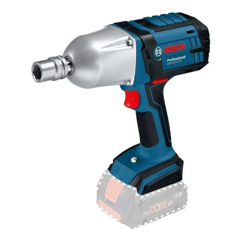Llave de Impacto Bosch Inalambrico 1/2" Gds 18V-LI sin Cargador Ni Bateria