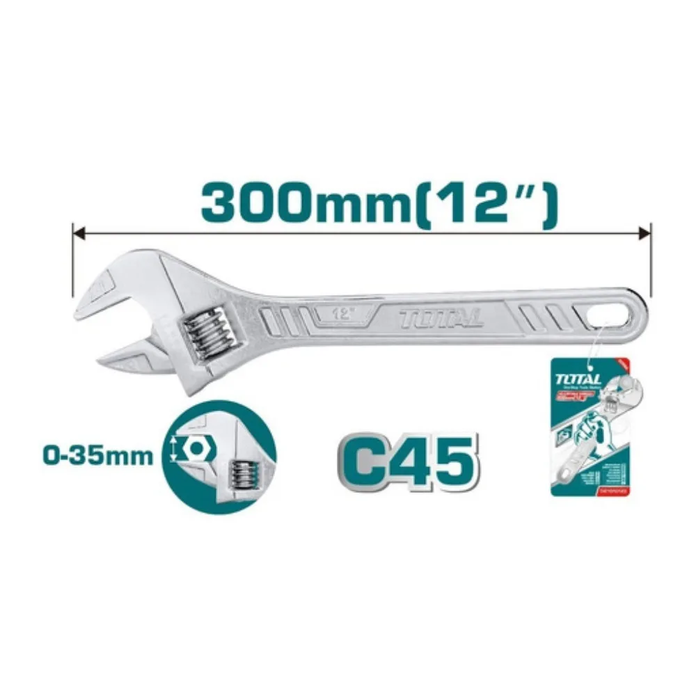 Llave Francesa 12" Total