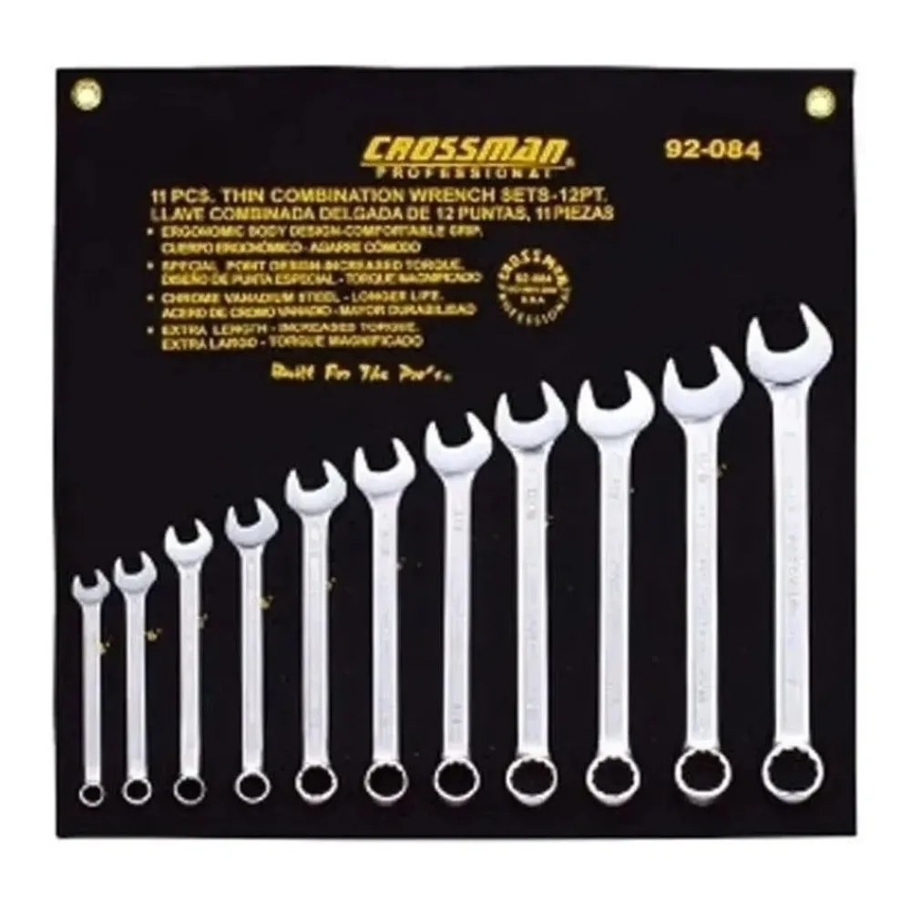 Llave Punta Corona Crossman Juego 14 PZ.8-24 Mm