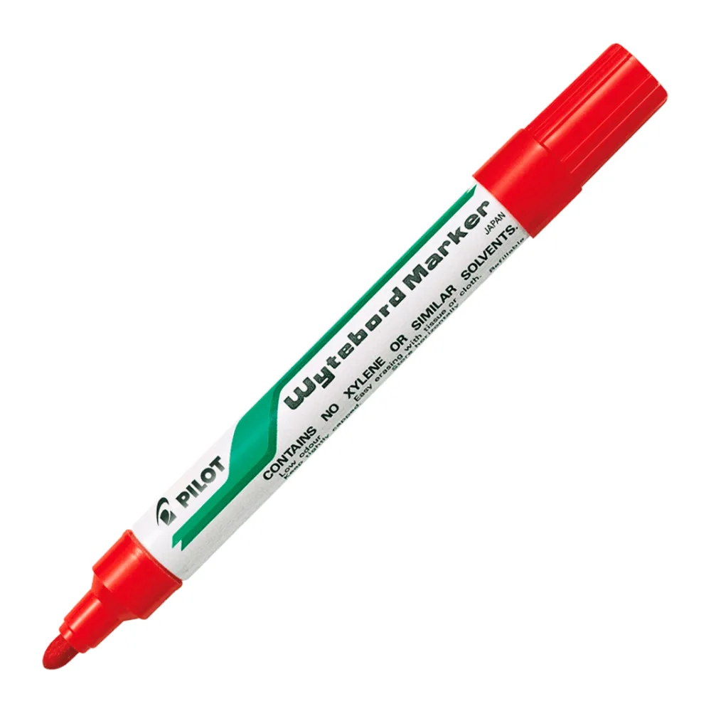 Marcador de Pizarra Recargable Wbma-tm Punta Redonda Rojo Pilot