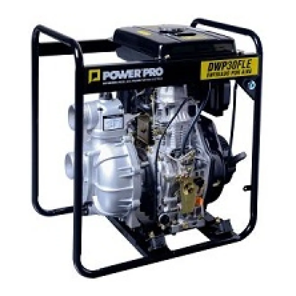 Motobomba Diesel Alta Presion Part. Electrica DWP30FLE Power