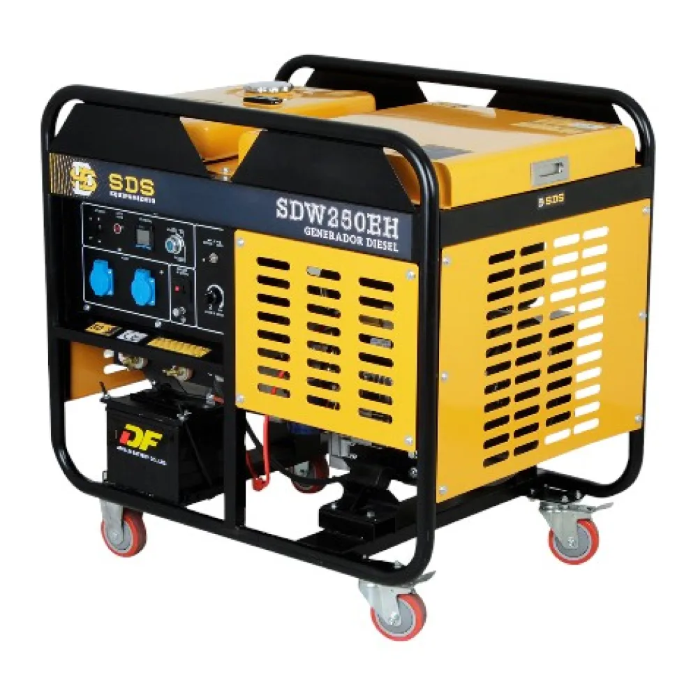 Motosoldadora Diesel 250AMP 3.5KW SDW250EH Sds Power