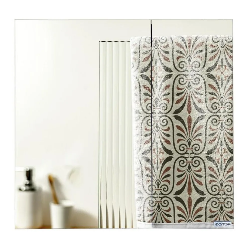 Mueble Botiquín Elegance Nogal 80X80X13.5 Cm Domsa