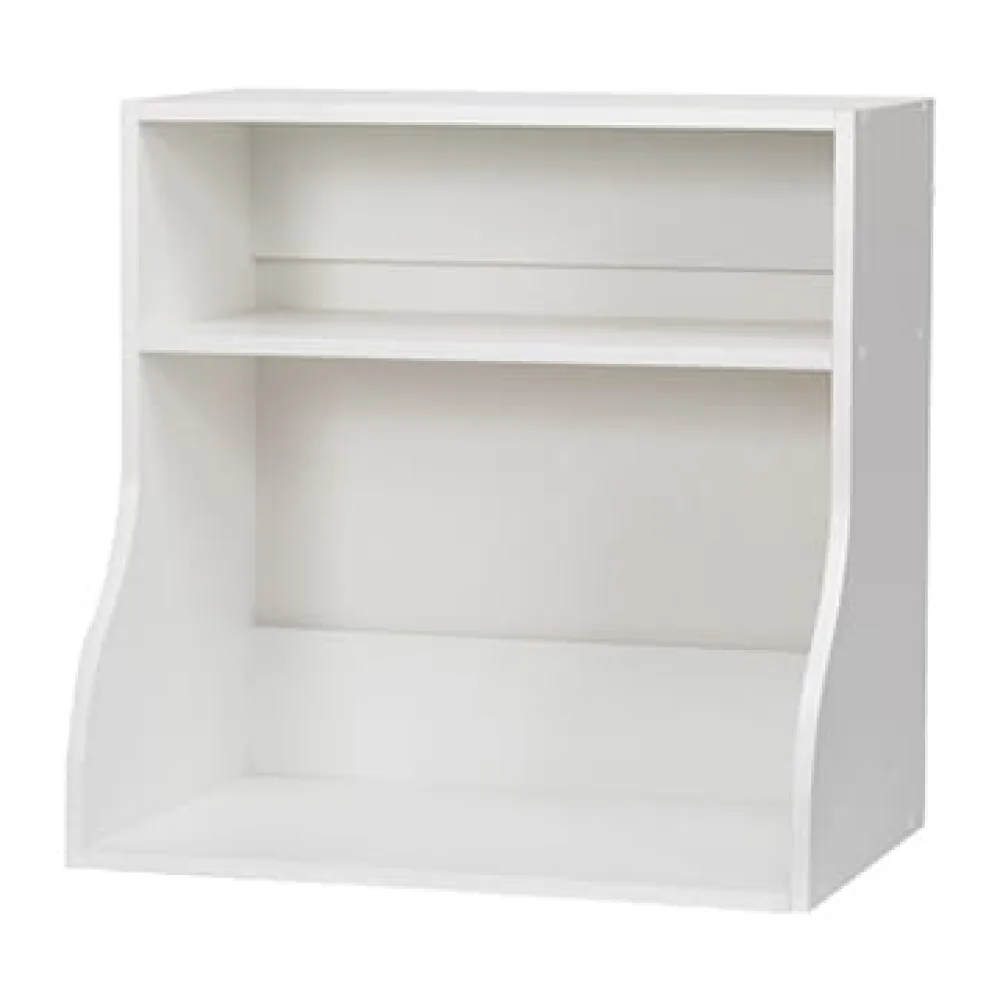 Mueble Colgante 2 Niveles Color Blanco. 0.60MTS