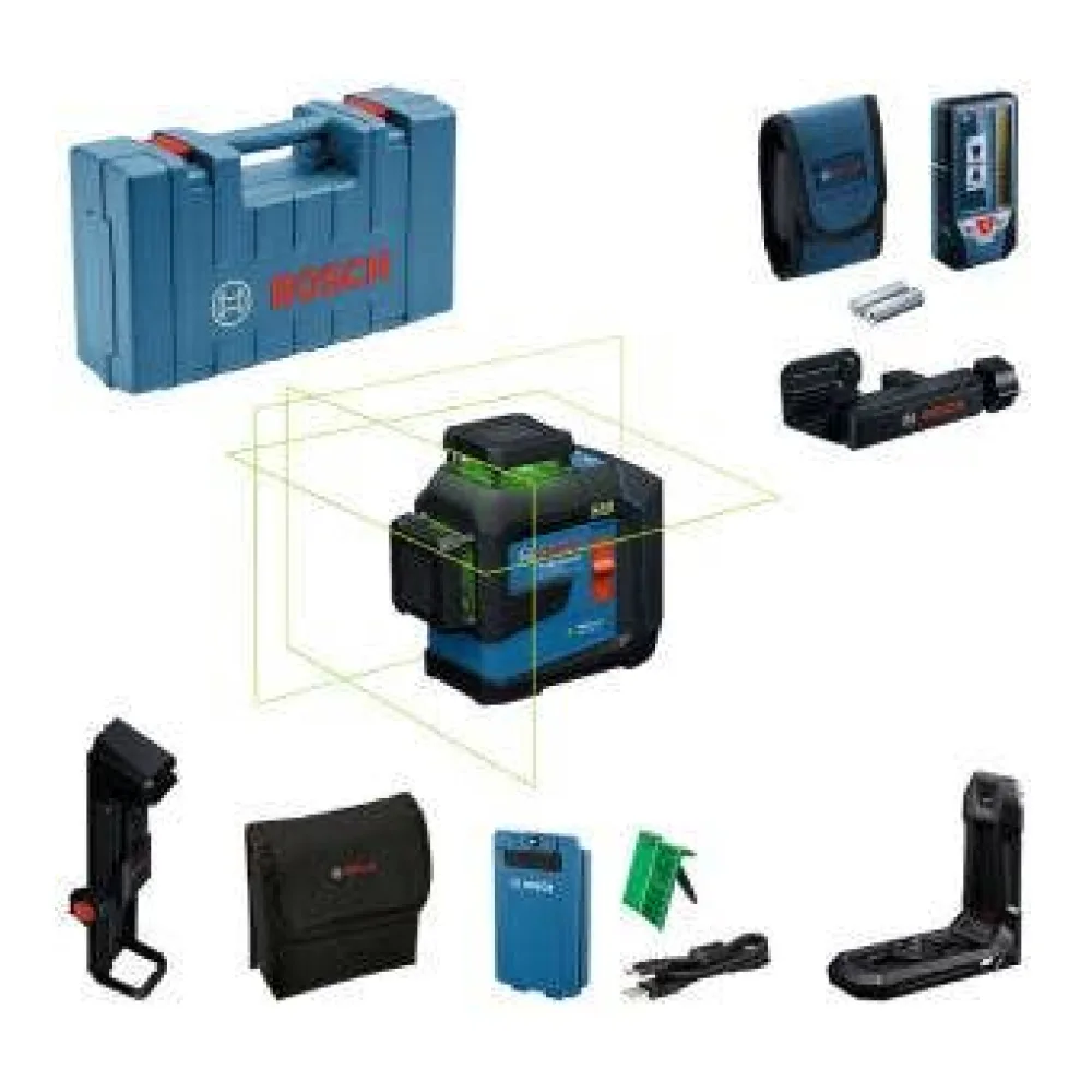 Nivel Laser 360 Lineal Bosch Gll 80-33+LR7 C/recep