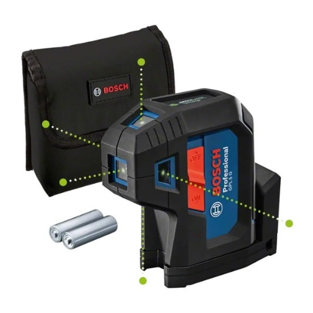 Nivel Laser Bosch de Punto Verde Gpl 5G 0601.066.P00-00
