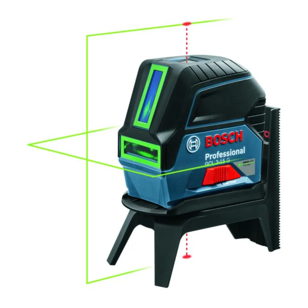 Nivel Láser Verde 2 Lineas 15M y Puntos 10M Bosch