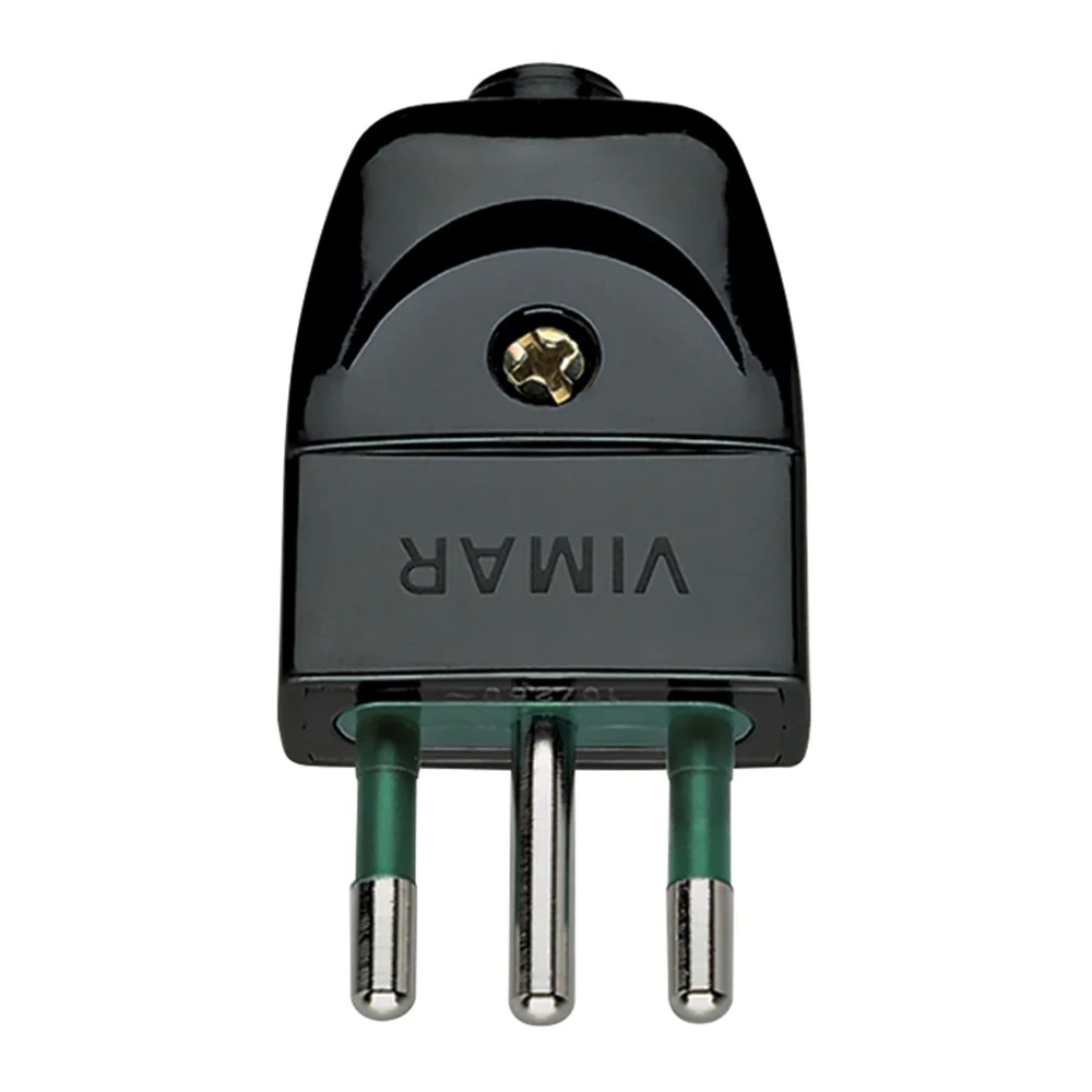 Pack X25 Clavija 2P+T 10A S11 Axial Negr DA2015376 Vimar