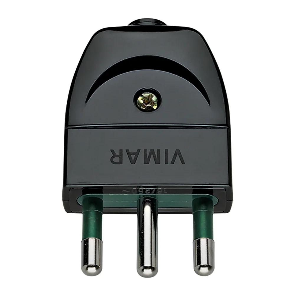 Pack X25 Clavija 2P+T 16A S17 Axial Negr DA2025376 Vimar
