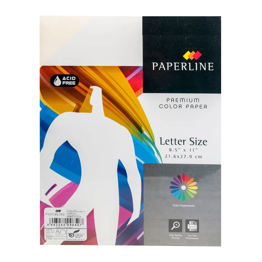 Papel Fotocopia Carta 250 Hjs Colores Surtidos Diazol