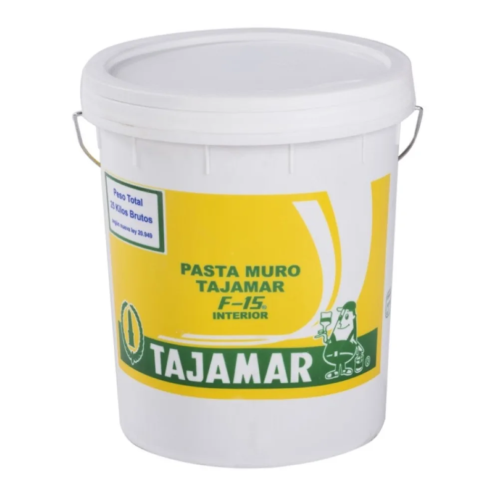 Pasta Muro Tajamar F-15 Lata 25 Kg