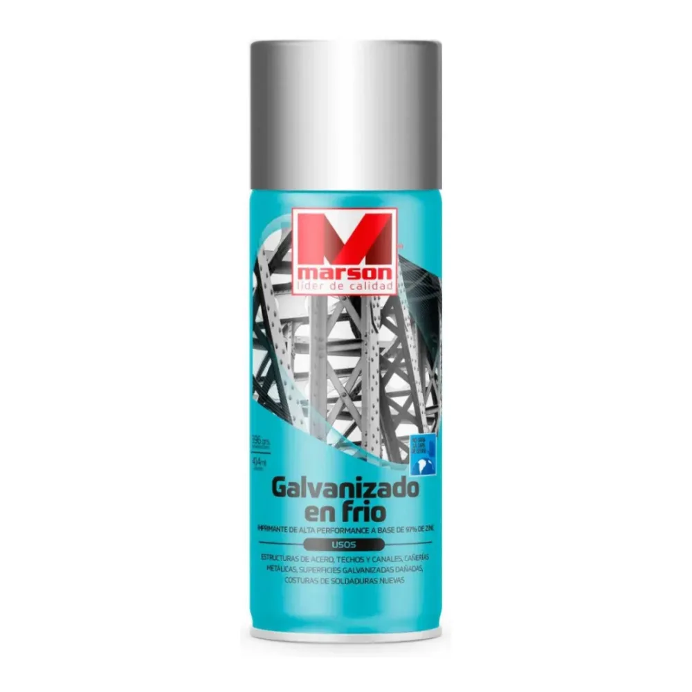Pintura Spray Galvanizado en Frio, Marson Sherwin-williams