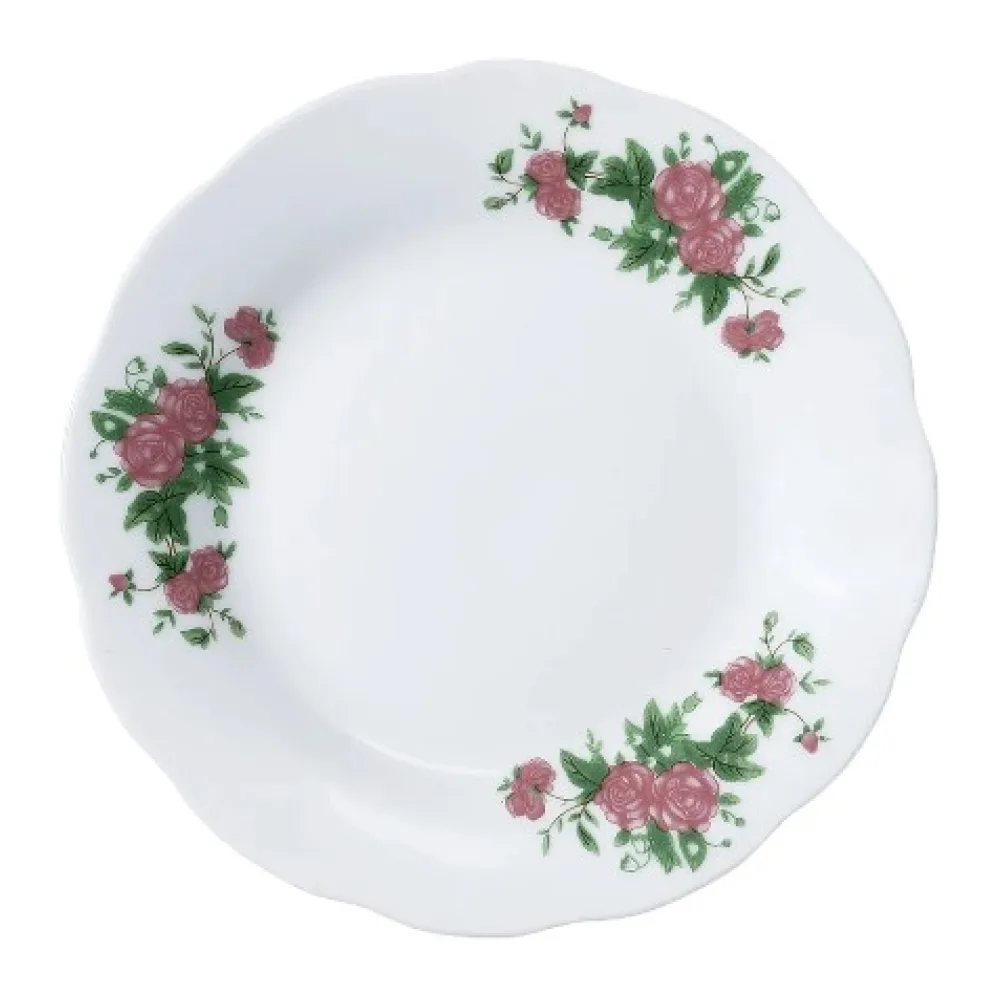 Plato de Postre Clavel 15 Cms Hallen