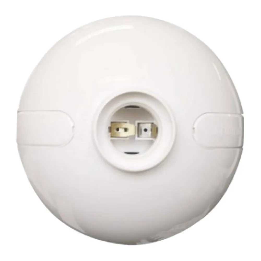Portalámpara Oval Blanco 150W Blanco Bticino