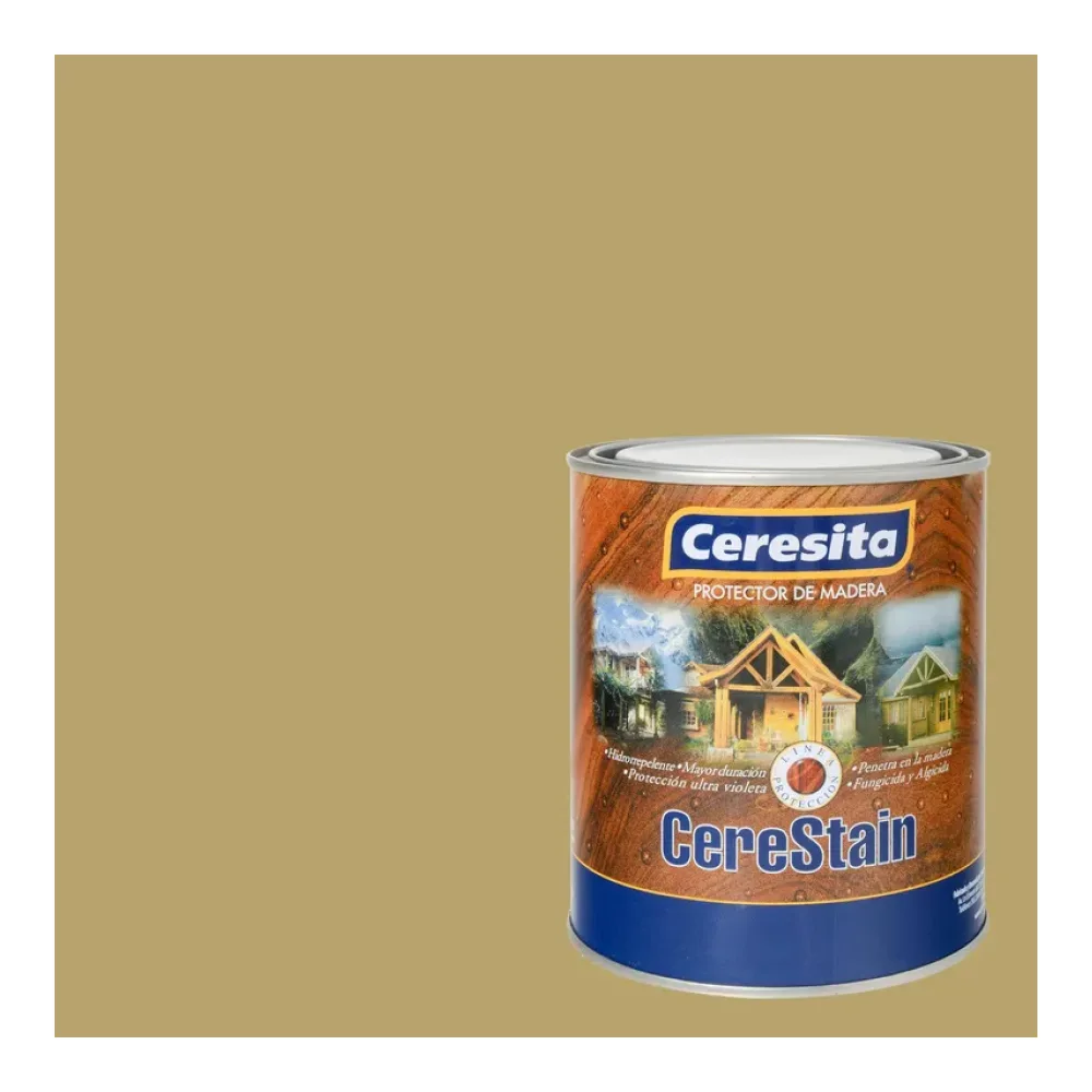 Protector de Madera Cerestain Verde 1/4 Gl Ceresita