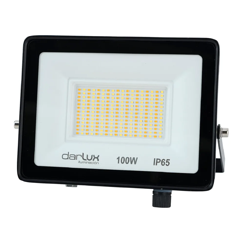 Proyector de Area Led 100W IP65 3 Cct 2,2K -3,5K -5K Negro 278627425 Darlux