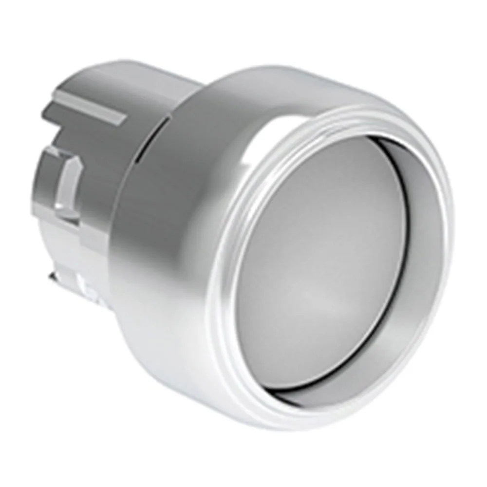 Pulsador Protegido Blanco (cabezal), Contacto Momentaneo, 22MM, Metalico 2489472 Lovato