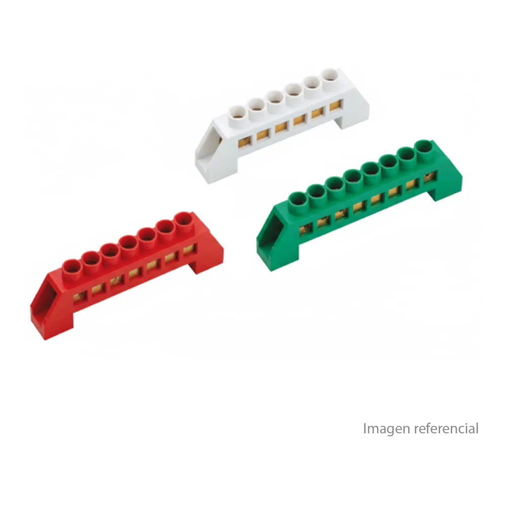 Regleta Tierra Riel Din 12 Perforaciones 3427434 Fnx