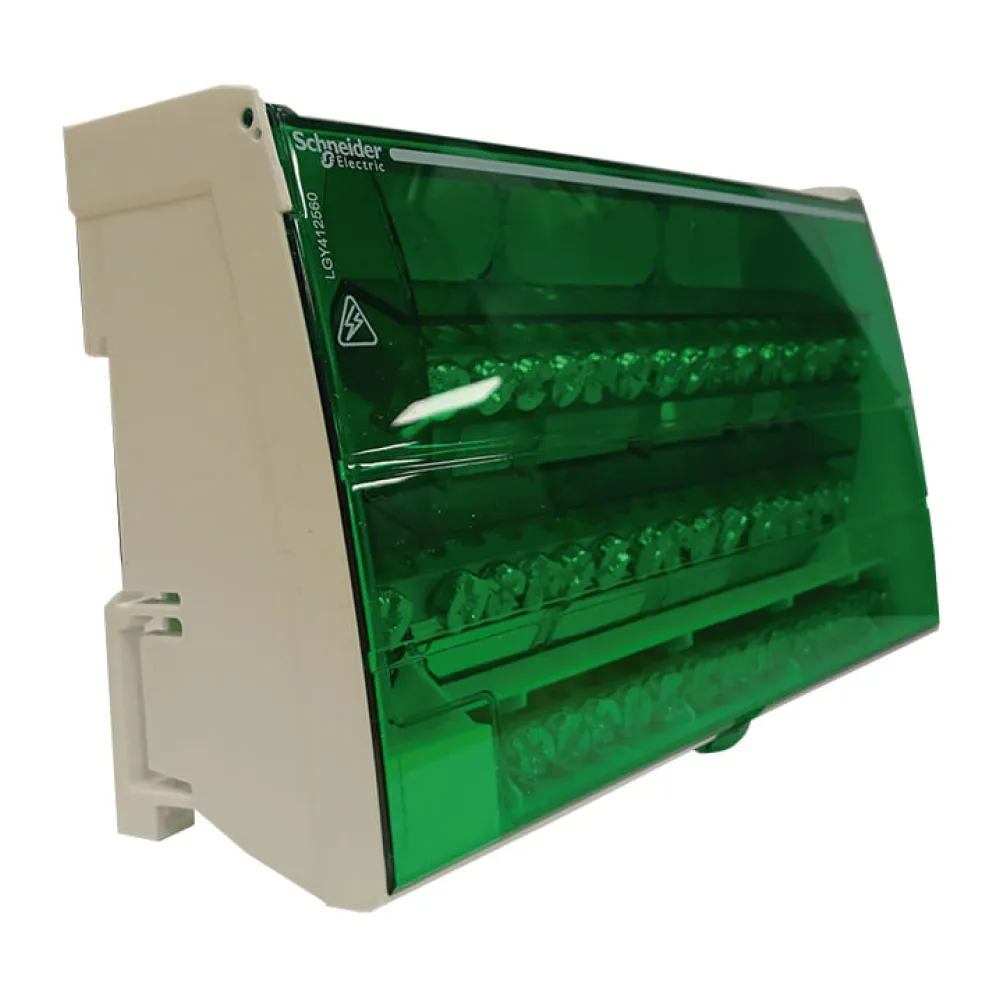 Repartidores a Riel Din 4P 125A 60 Conexiones 41256059 Schneider Electric