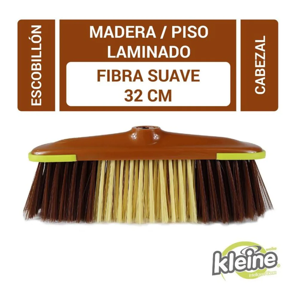 Repuesto Escoba Fibra Suave con Bordes de Goma 32CM Kleine Wolke