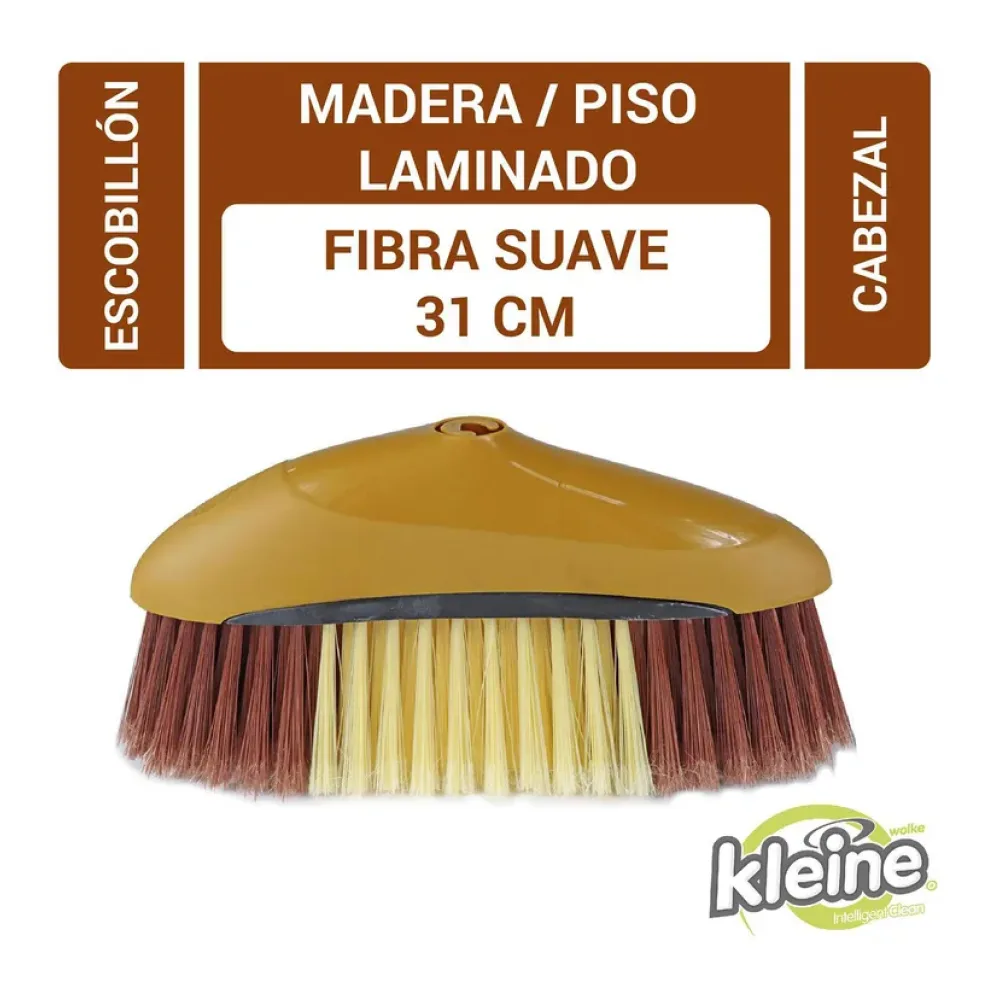Repuesto Escoba Fibra Suave Piso Laminado 31CM Kleine Wolke