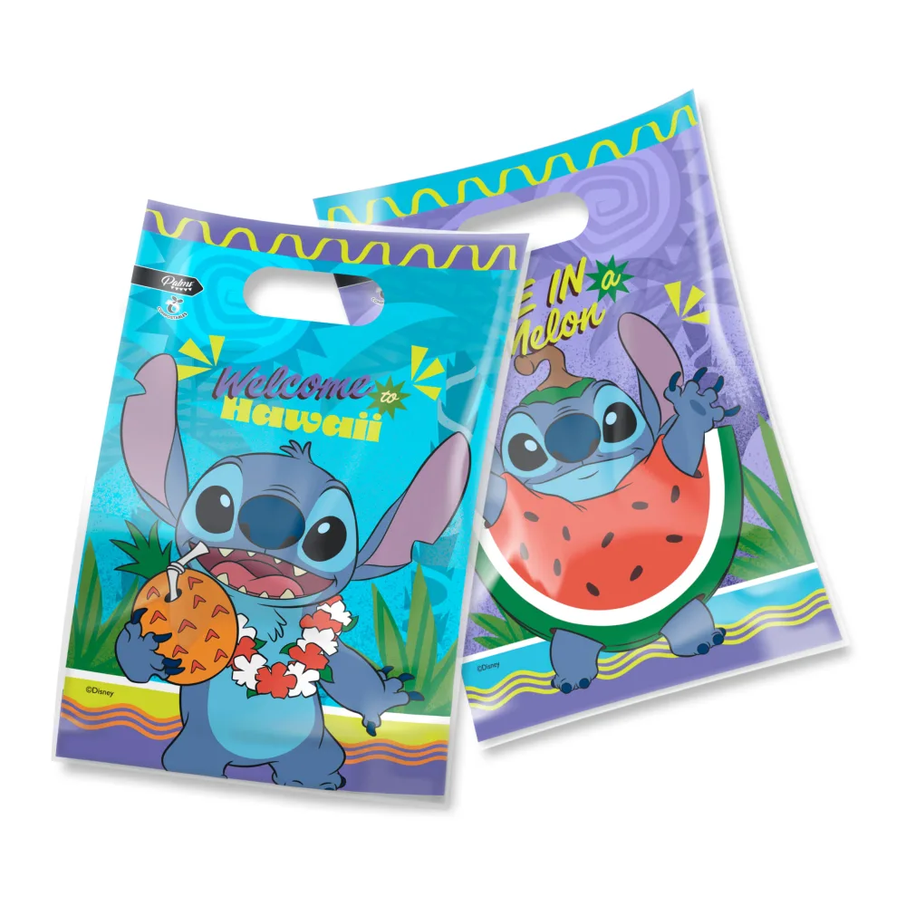 Set 6 Bolsa Dulces Compostables Stitch