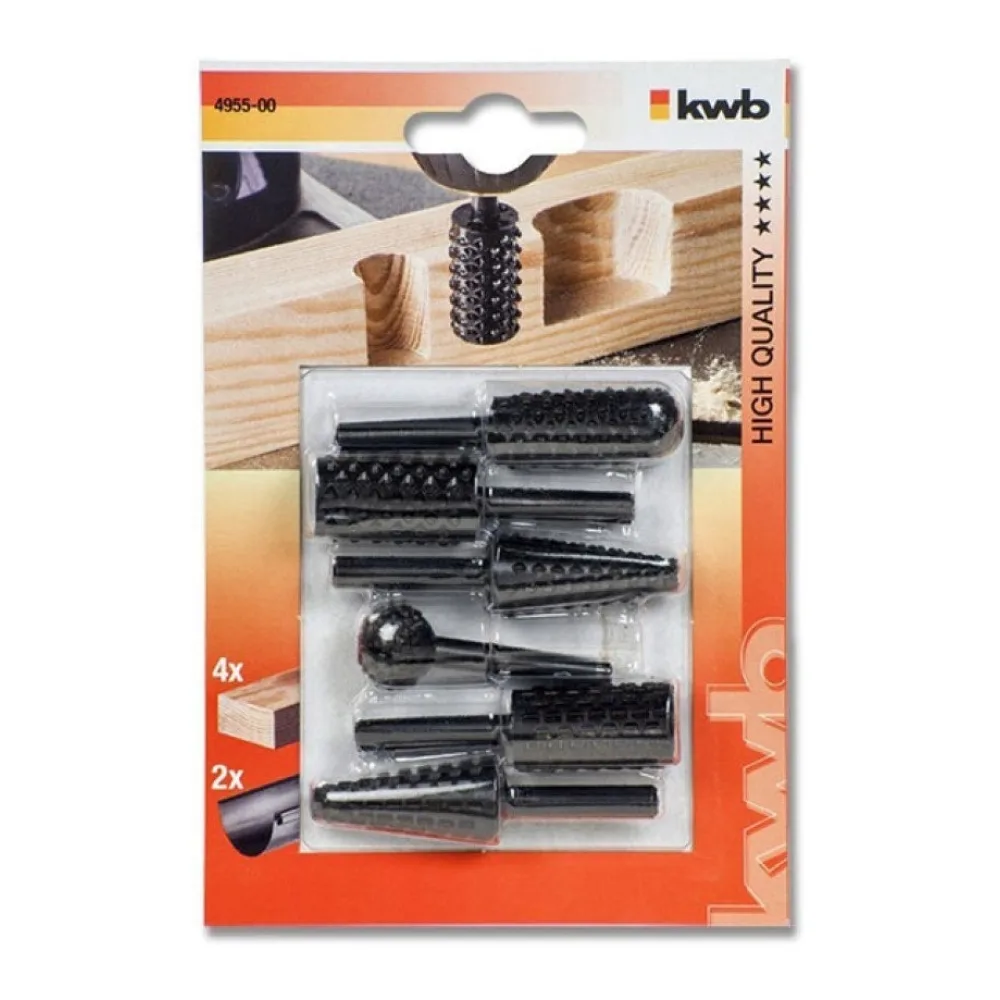 Set Kwb Fresas para Madera - Metal L Piezas Einhell