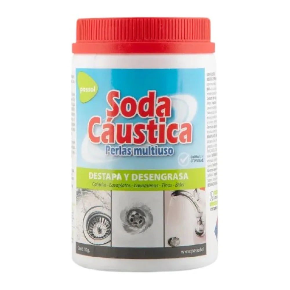 Soda Caustica 1 Kg Passol